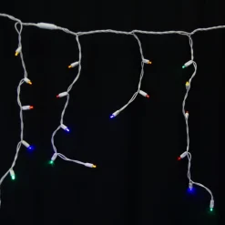 Decorator's Warehouse 5MM Icicle Lights - Multi > Outdoor Lighting|Light Strands
