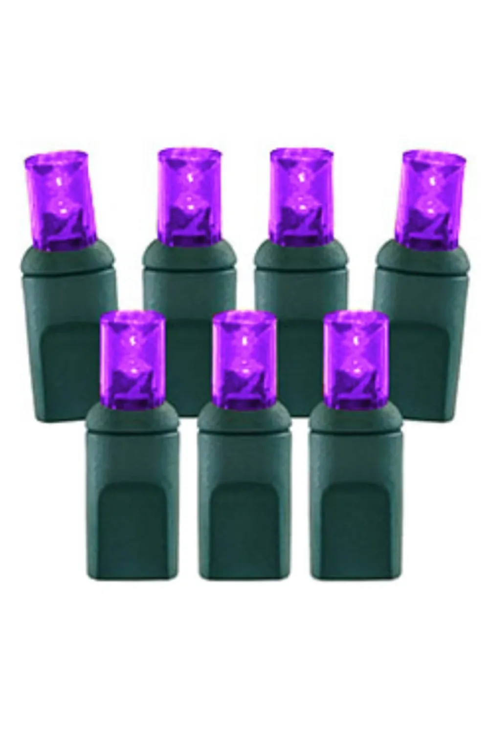 Decorator's Warehouse 5mm Purple - 70L 4" Spacing > 5Mm Led Strands|Light Strands