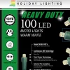 Decorator's Warehouse 5mm Warm White 100 LED Light Set > 5Mm Led Strands|Outdoor Lighting