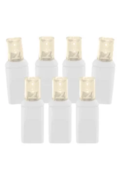 Decorator's Warehouse 5mm Warm White (White Cord) - 70L 4" Spacing > 5Mm Led Strands|Light Strands