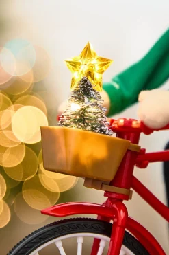 Decorator's Warehouse 11.5" Mr. Christmas Mini Cycler Gnome > Christmas Sale|Christmas Decor