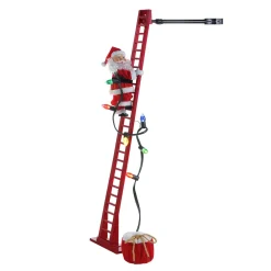 Decorator's Warehouse 40" Mr. Christmas Super Climbing Santa > Retro Brites|Christmas Decor