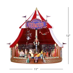 Decorator's Warehouse 12" Mr. Christmas 90th Anniversary World's Fair Big Top Circus > Christmas Decor|Retro Brites