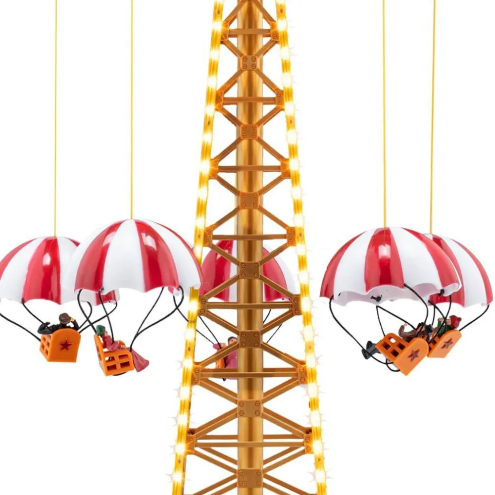 Decorator's Warehouse 18" Mr. Christmas 90th Anniversary World's Fair Parachute Ride > Christmas Decor|Retro Brites