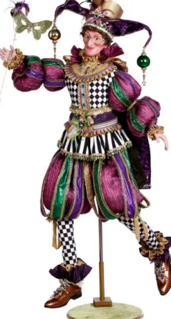 Decorator's Warehouse 60" Mr. Patri Gras Jester - Mark Roberts > Mark Roberts Spring