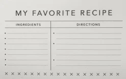 Decorator's Warehouse 2" My Favorite Recipe Customizable Ornament > Christmas Ornaments|Christmas Decor