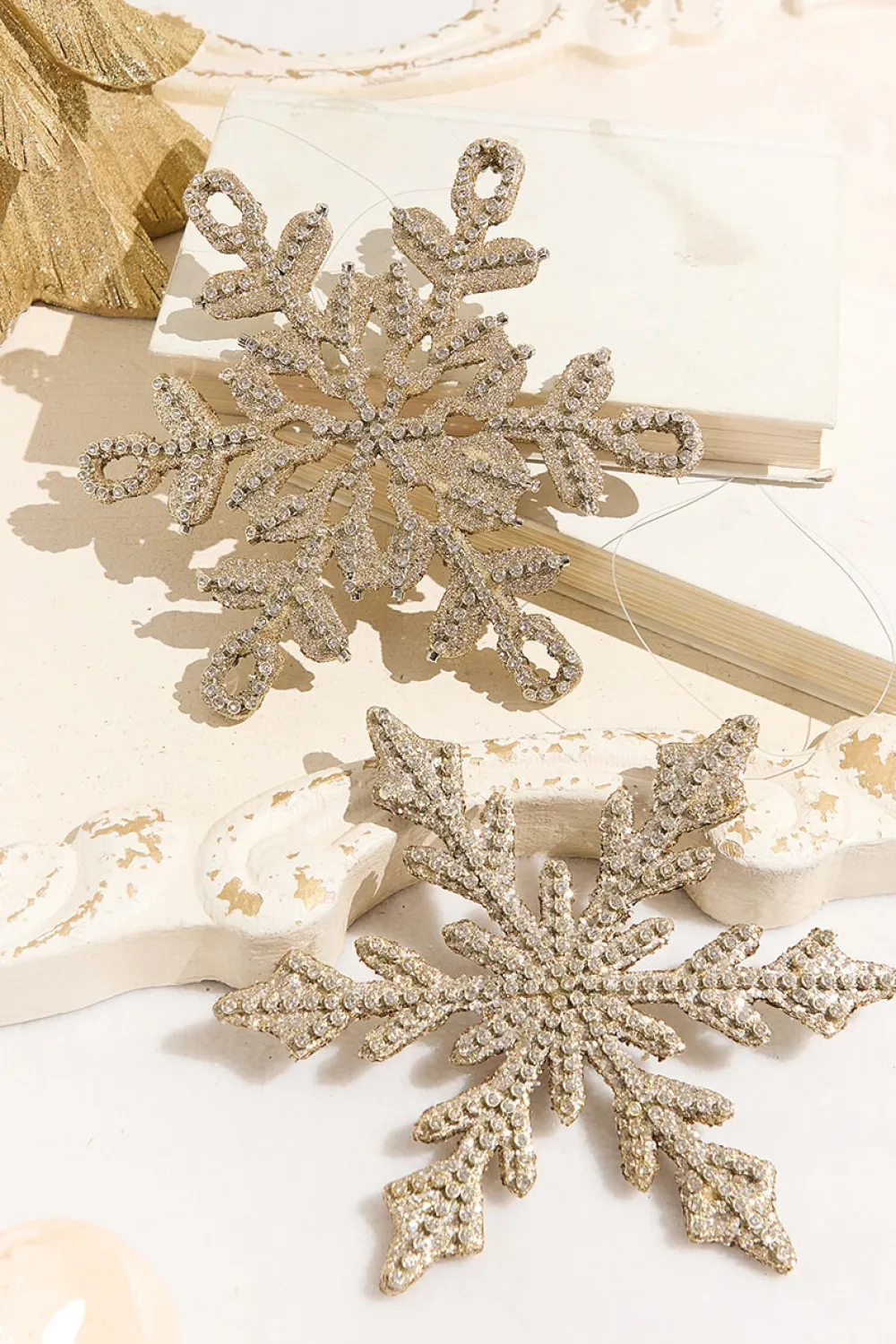 Decorator's Warehouse Natural Elegance Ornaments Mini Bundle > Christmas Decor|Natural Elegance