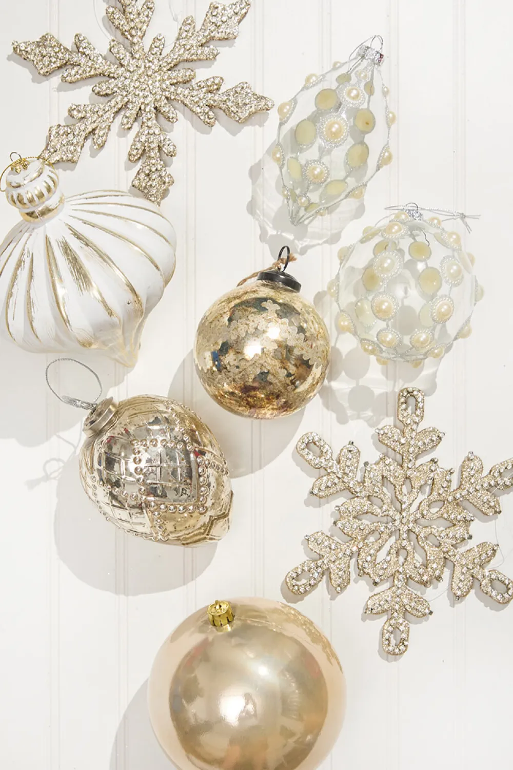 Decorator's Warehouse Natural Elegance Ornaments Mini Bundle > Christmas Decor|Natural Elegance