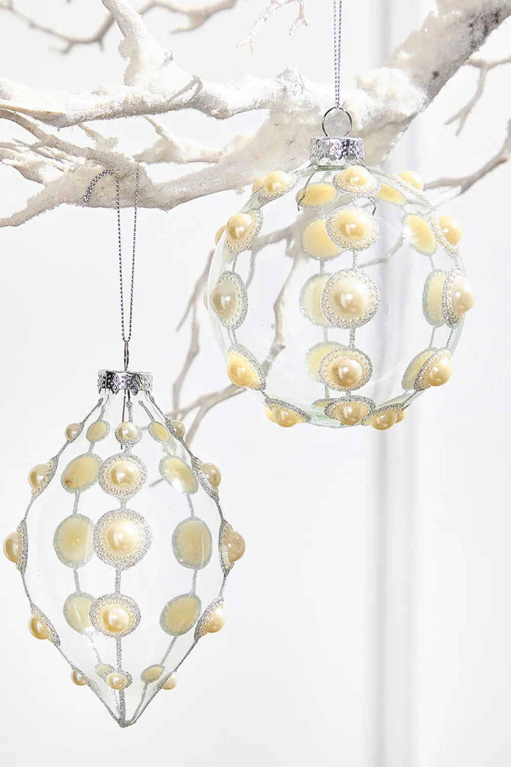 Decorator's Warehouse Natural Elegance Ornaments Mini Bundle > Christmas Decor|Natural Elegance