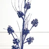 Decorator's Warehouse 27.5" Navy Glitter Berry Grass Spray > Nutcracker|Christmas Sprays