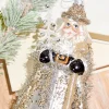 Decorator's Warehouse Neutral Santa Ornament > Christmas Decor|Natural Elegance