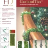 Decorator's Warehouse 14” Noble Pine Garland Ties - 10 Pack > Real Touch Garlands|Cardinal