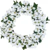 Decorator's Warehouse 20” North American Dogwood Wreath - White > All Wreaths|Spring Wreaths