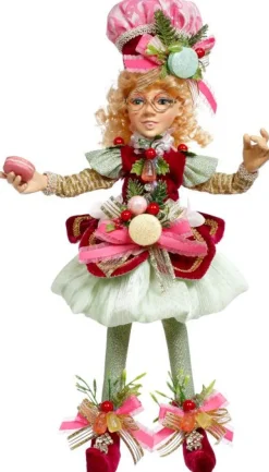 Decorator's Warehouse 14" North Pole Pretty in Pink Elf, Small - Mark Roberts > Mark Roberts