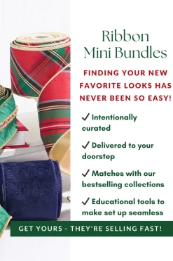Decorator's Warehouse Nutcracker Ribbon Mini Bundle > Christmas Ribbon|Nutcracker