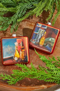 Decorator's Warehouse 4" Old Saint Nick's Bourbon Ornament > Christmas Decor|Christmas Ornaments