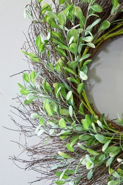Decorator's Warehouse 24" Olive Twig Wreath > Christmas Decor|All Wreaths