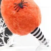 Decorator's Warehouse 14" Orange Glitter Cotton Candy Halloween Ornament > Halloween|Halloween