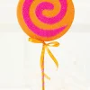 Decorator's Warehouse 17" Orange & Pink Lollipop Pick > Halloween|Halloween