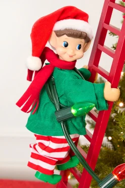 Decorator's Warehouse 43" Original Climbing Elf > Christmas Decor|Mr. Christmas