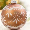 Decorator's Warehouse 4" - 6" Ornate Gingerbread Glass Ornament > Sugar & Spice|Christmas Decor