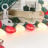 Decorator's Warehouse 500' Outdoor Christmas Lighting Kit - Warm White/Red > Outdoor Christmas Lighting Kits|C9 Bulbs