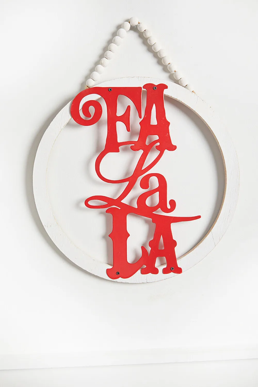Decorator's Warehouse 12" Oversized Wood Ornament > Christmas Ornaments|Believe