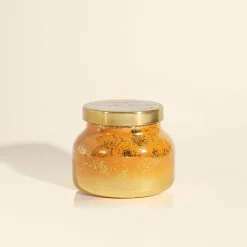 Decorator's Warehouse 8 Oz. Pumpkin Dulce Glimmer Petite Jar Candle > Fun Gifts|Christmas Decor