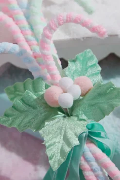 Decorator's Warehouse 13.5” Pastel Candy Cane Bundle Spray > Santa'S Sweet Shoppe|Christmas Sprays