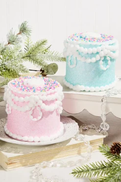 Decorator's Warehouse 5" Pastel Candy Decorated Cake Ornament > Christmas Decor|Christmas Ornaments
