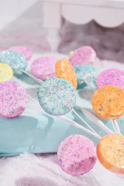 Decorator's Warehouse 31" Pastel Glitter Disc Spray > Christmas Sprays|Christmas Decor