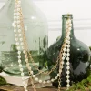 Decorator's Warehouse 27" Pearl Chain and Bead Garland > Christmas Decor|Natural Elegance