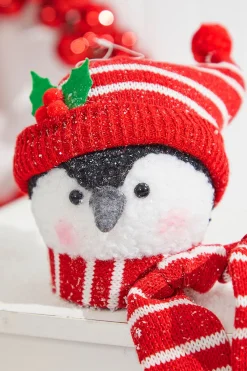 Decorator's Warehouse 6" Penguin Head Ornament > Christmas Ornaments|Christmas Decor