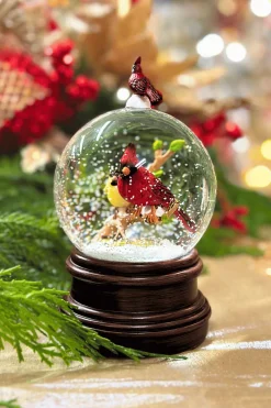 Decorator's Warehouse 8" Penguin or Cardinal Snow Globe > Water Globes|Sale