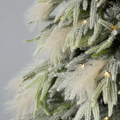 Decorator's Warehouse 7.5' Pine and Pampas Artificial Christmas Tree with 550 Warm White LED Lights > Pine & Pampas|Christmas Decor