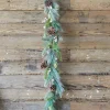 Decorator's Warehouse 6’ Pine Berry Bell Garland > Christmas Decor|Unlit Garlands