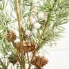 Decorator's Warehouse 30" Pine Leaf Berry Spray > Christmas Sprays|Christmas Decor