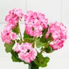 Decorator's Warehouse 18" Pink Geranium Bush > Easter Table Decor|Easter Decor