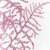 Decorator's Warehouse 35" Pink Glitter Fern Spray > Christmas Sale|Christmas Sprays