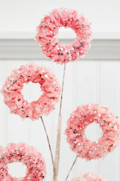 Decorator's Warehouse 27" Pink Iced Candy Donut Spray > Best Sellers|Santa'S Sweet Shoppe