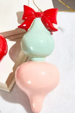 Decorator's Warehouse 5.25" Pink Pop Finial Ornament > Christmas Decor|Valentine'S Decor