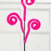 Decorator's Warehouse 28" Pink Puff Chenille Spiral Curly Spray > Halloween|Halloween