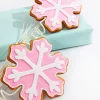 Decorator's Warehouse 28” Pink Snowflake Cookie Spray > Christmas Sprays|Christmas Decor