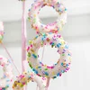 Decorator's Warehouse 24” Pink Sprinkle Donut Spray > Christmas Sale|Christmas Sprays