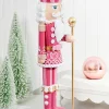 Decorator's Warehouse 21" Pink Sweet Shoppe Nutcracker > Best Sellers|Santa'S Sweet Shoppe