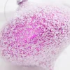 Decorator's Warehouse 4" Pink White Frosted Onion Ornament > Christmas Decor|Valentine'S Decor
