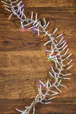 Decorator's Warehouse 25' Platinum Elite Cluster Lights - 760L Multi (Clear Cord) > Vintage Christmas Lights|Twinkle Cluster Lights
