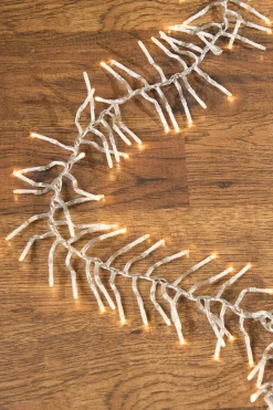 Decorator's Warehouse 25' Platinum Elite Cluster Lights - 760L Warm White (Clear Cord) > Vintage Christmas Lights|Twinkle Cluster Lights