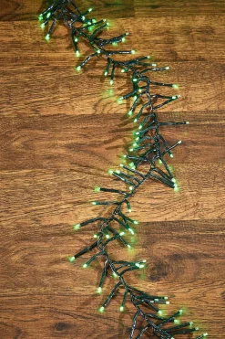Decorator's Warehouse 25' Platinum Elite Cluster Lights - 760L Green (Green Cord) > Vintage Christmas Lights|Twinkle Cluster Lights