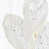 Decorator's Warehouse 27" Platinum Glitter Leaf Spray > Sugar & Spice|Christmas Sprays